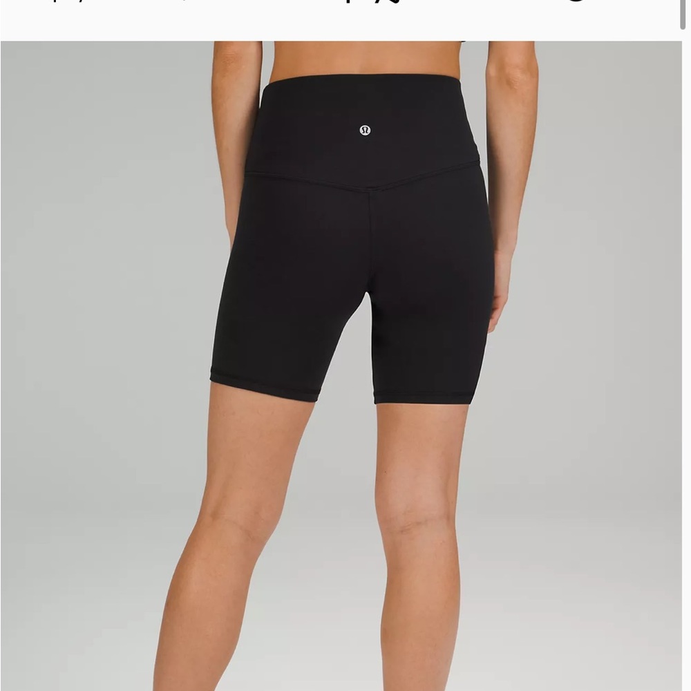 Lululemon align high rise shorts 6”
